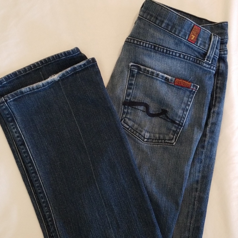 7 FAM High Waist Jeans 30